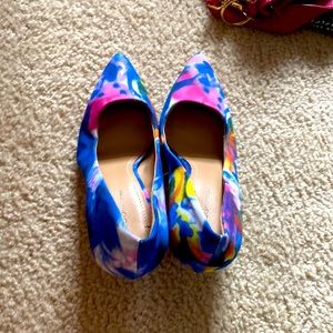 Tie-dye heels